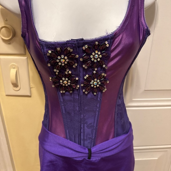 Purple corset set - Picture 4 of 4